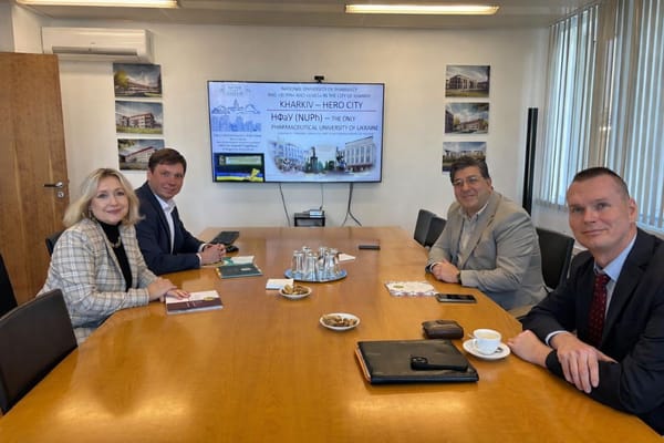 НФаУ обговорив із німецькими партнерами співпрацю у фармацевтичній освіті та науці