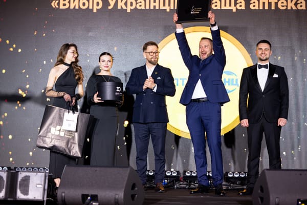 Аптека АНЦ — «Вибір Українців 2025»: премія UBA відзначила мережу як кращу аптеку року