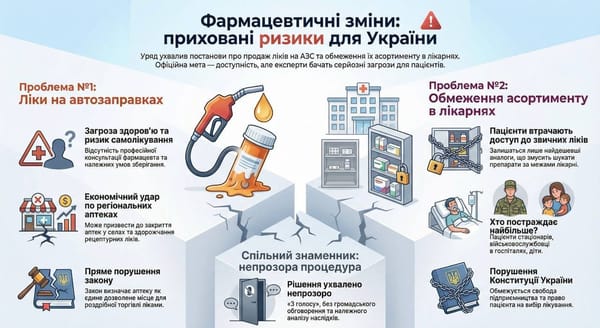 Фармацевтичний ринок: зміни, які потребують зваженого рішення