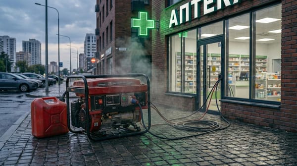 Енергетична автономність аптек: ціна доступності ліків